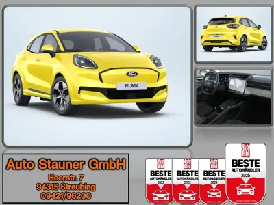 Neu Ford Puma Gen-E 124 kW (169 PS) 2026 Gelb SUV