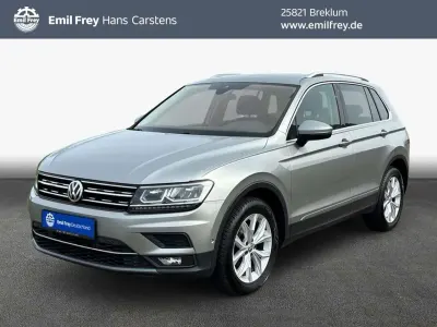 Brugt VW Tiguan Highline 150 HK (110 kW) 2019 Sølv SUV