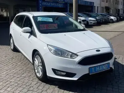 Gebraucht Ford Focus Business Edition 125 PS (91 kW) 2018 Frostweiß Kombi