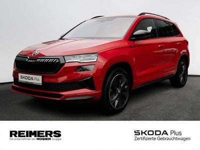 Usata Skoda Karoq SportLine 150 CV (110 kW) 2025 Rosso SUV