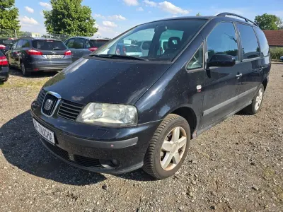 Gebraucht Seat Alhambra Vigo 140 PS (102 kW) 2007 Schwarz Van / Kleinbus