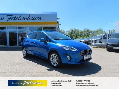 Gebraucht Ford Fiesta Titanium 101 PS (74 kW) 2019 Blau Kleinwagen
