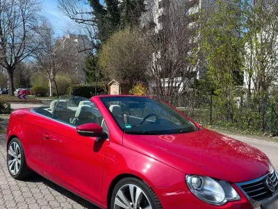 Gebraucht VW Eos Individual 250 PS (183 kW) 2008 Rot Cabrio