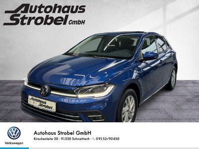 Gebraucht VW Polo IQ Drive 95 PS (69 kW) 2022 Blau Kleinwagen