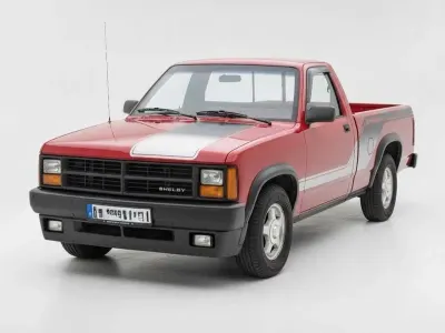 Gebraucht Dodge Dakota 175 PS (128 kW) 1989 Rot Pickup