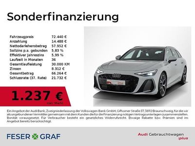 Gletscherweiß Gebraucht 2025 Audi A6 Ambiente Kombi | 72.440 €