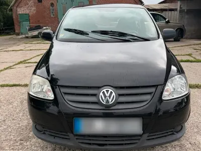 Gebraucht VW Fox 55 PS (40 kW) 2007 Schwarz Kleinwagen
