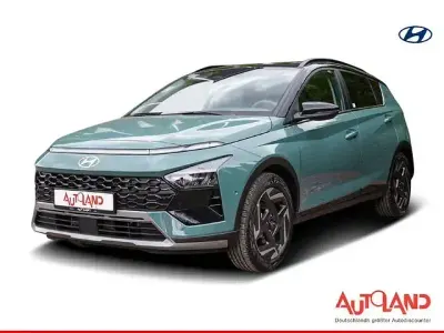 Neu Hyundai Bayon 101 PS (74 kW) 2025 Grün SUV
