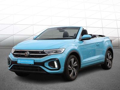 Gebraucht VW T-Roc Cabriolet R-line 150 PS (110 kW) 2022 Teal blue Cabrio