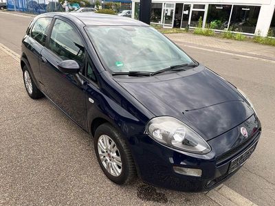 Gebraucht Fiat Punto Lounge 77 PS (56 kW) 2014 Blau Kleinwagen