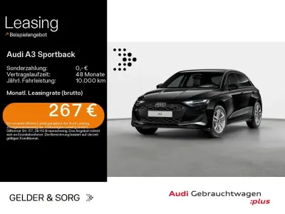 Gebraucht Audi A3 Advanced 150 PS (110 kW) 2025 Mythosschwarz metallic Limousine