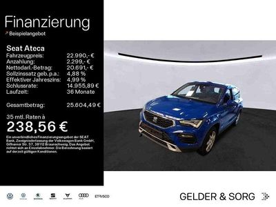 Gebraucht Seat Ateca Beats 150 PS (110 kW) 2022 Blau SUV
