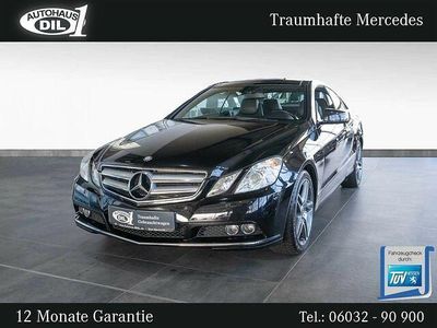 Gebraucht Mercedes E200 AMG 184 PS (135 kW) 2010 Schwarz (obsidianschwarz) Coupé