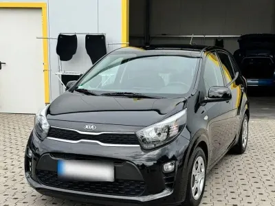 Gebraucht Kia Picanto Edition 7 67 PS (49 kW) 2017 Schwarz Kleinwagen