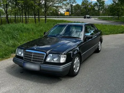 Brugt Mercedes E320 220 HK (161 kW) 1993 Sort Cabriolet
