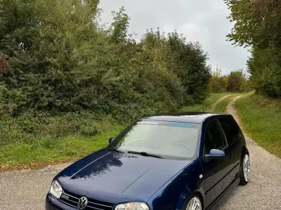 Gebraucht VW Golf IV R 204 PS (150 kW) 1999 Blau Kleinwagen