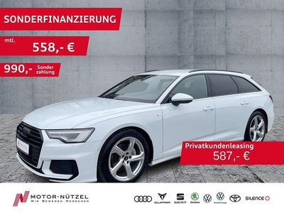 Gletscherweiß metallic Gebraucht 2022 Audi A6 S-Line Kombi | 38.860 € (Fairer Preis)
