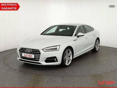 Gletscherweiß metallic Gebraucht 2017 Audi A5 Sportback S-Line Kleinwagen | 27.990 € (Fairer Preis)