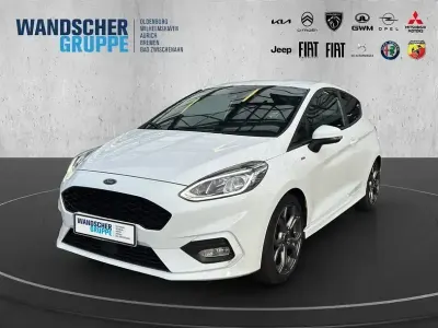 Brugt Ford Fiesta ST-Line 101 HK (74 kW) 2018 Hvid Hatchback