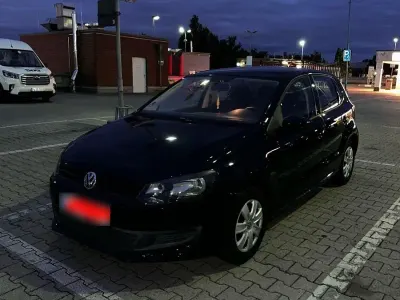 Gebraucht VW Polo Trendline 60 PS (44 kW) 2010 Schwarz Kleinwagen