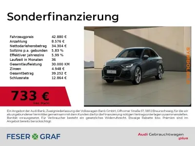 Gebraucht Audi S3 Sport 333 PS (244 kW) 2025 Daytonagrau perleffekt Limousine