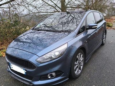 Blau Gebraucht 2019 Ford S-MAX ST-Line Van / Kleinbus | 15.999 € (Guter Preis)