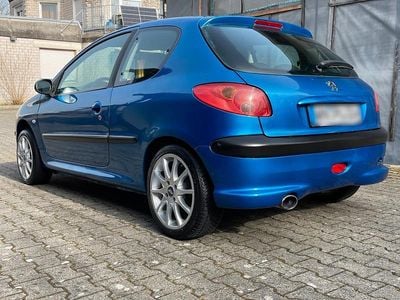 Usata Peugeot 206 88 CV (64 kW) 2005 Blu Utilitaria