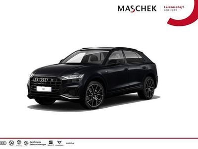 Second-hand Audi Q8 S-Line 286 CP (210 kW) 2020 Negru SUV