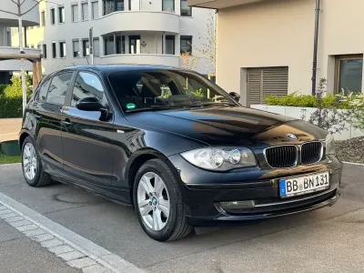 Gebraucht BMW 116 116 PS (85 kW) 2007 Schwarz Kleinwagen