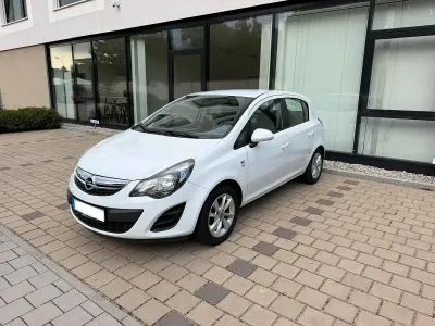Gebraucht Opel Corsa 87 PS (63 kW) 2015 Weiß Kleinwagen
