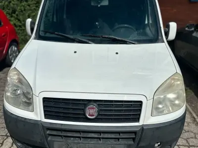 Gebraucht Fiat Doblò 75 PS (55 kW) 2008 Weiß Van / Kleinbus