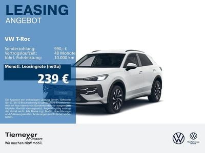 Neu VW T-Roc Life 116 PS (85 kW) 2025 Weiß SUV