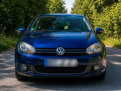 Gebraucht VW Golf VI 102 PS (75 kW) 2009 Blau Limousine