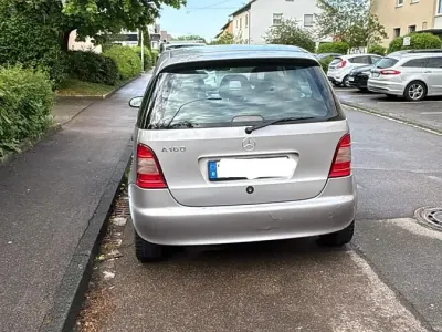 Gebraucht Mercedes A160 102 PS (75 kW) 1999 Grau Kleinwagen