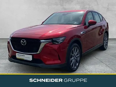 Gebraucht Mazda CX-60 Exclusive 254 PS (186 kW) 2023 Rot SUV