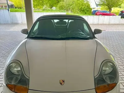 Gebraucht Porsche Boxster 204 PS (150 kW) 1998 Silber Cabrio