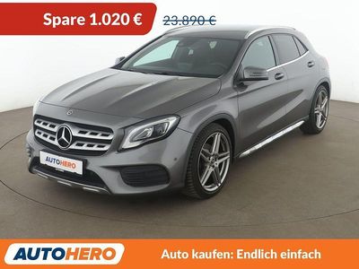 Gebraucht Mercedes GLA200 AMG line 156 PS (114 kW) 2019 Mountaingrau SUV