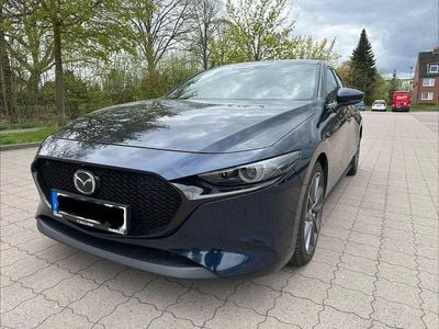 Begagnad Mazda 3 Selection 122 HK (89 kW) 2021 Blå Sedan