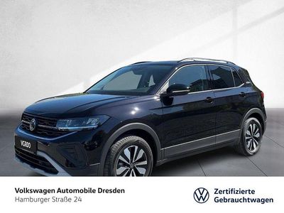 Gebraucht VW T-Cross Life 95 PS (69 kW) 2025 Deep black perleffekt SUV