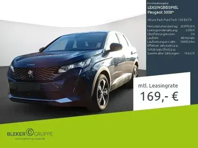 Gebraucht Peugeot 3008 Allure 131 PS (96 kW) 2023 Blau SUV