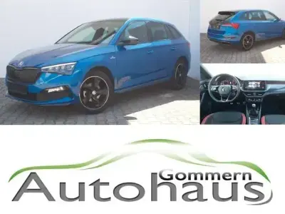 Gebraucht Skoda Scala Monte Carlo 110 PS (80 kW) 2022 Blau Kleinwagen