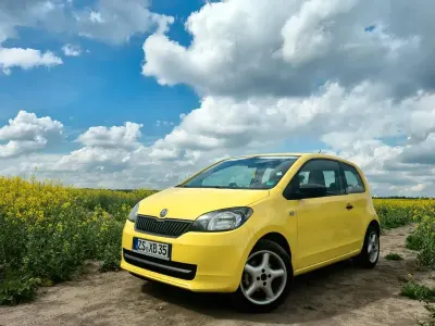 Gebraucht Skoda Citigo 60 PS (44 kW) 2014 Gelb Kleinwagen