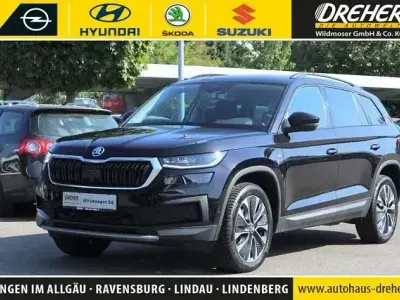 Gebraucht Skoda Kodiaq Tour 150 PS (110 kW) 2024 Schwarzmagic perleffekt SUV