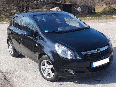 Gebraucht Opel Corsa 80 PS (58 kW) 2009 Schwarz Kleinwagen