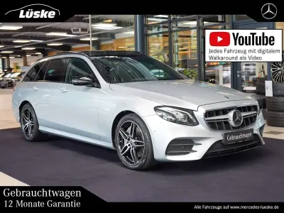 Gebraucht Mercedes E450 AMG line 367 PS (269 kW) 2018 Iridiumsilber Kombi