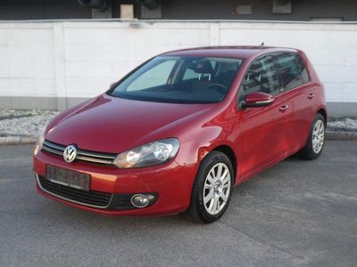 Gebraucht VW Golf VI Style 122 PS (89 kW) 2011 Rot Kleinwagen