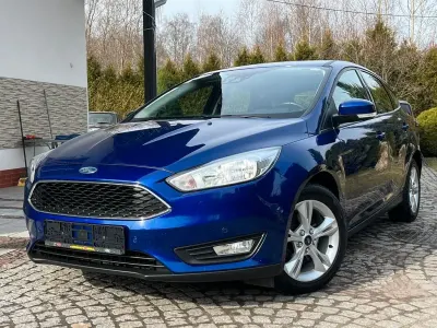 Używany Ford Focus Business Edition 125 KM (91 kW) 2018 Niebieski Sedan/Limuzyna