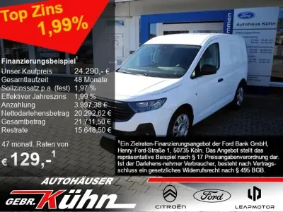 Neu Ford Transit Connect Trend 102 PS (75 kW) 2026 Weiss Van / Kleinbus