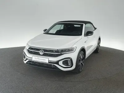 Gebraucht VW T-Roc Cabriolet R-line 150 PS (110 kW) 2025 Weiß (pure white) Cabrio