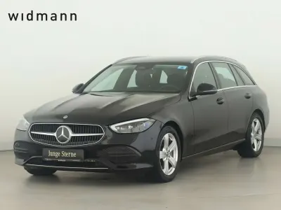 Gebraucht Mercedes C220 Avantgarde 200 PS (147 kW) 2022 Metalliclack obsidianschwarz Kombi